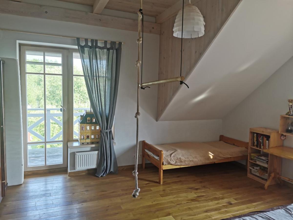 9 Min From Palanga! Luxury House On The River And Sauna Kretinga Exterior foto