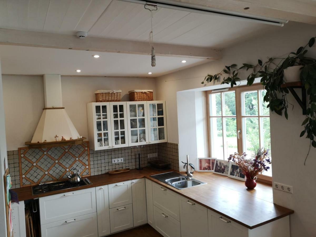9 Min From Palanga! Luxury House On The River And Sauna Kretinga Exterior foto